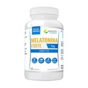 Wish, Melatonina 1 mg, kapsułki, 60 szt.
