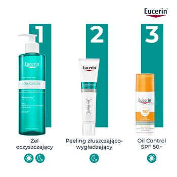Eucerin Dermopure Clinical, kuracja złuszczająco-wygładzająca Peeling 10, 40 ml