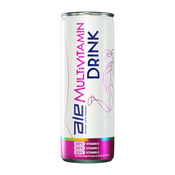 Zestaw 3 x ALE Multivitamin Drink, płyn, smak gujawa i pomarańcza, 250 ml