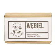 Mydlarnia 4 Szpaki, Węgiel, naturalne mydło w kostce, 110 g