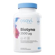 Osavi Biotyna 2500 μg, kapsułki twarde, 180 szt.