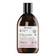 Vis Plantis Pharma Care, naturalny żel pod prysznic, róża + proteiny, 500 ml