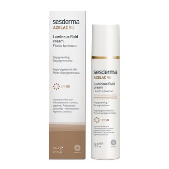 Sesderma Azelac RU, emulsja rozświetlająca, SPF 50, 50 ml