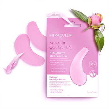 Miraculum Pro-Skin Collagen, płatki hydrożelowe pod oczy, 1 para