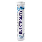 Alg Pharma Elektrolity hydration, tabletki musujące, smak pomarańczowy, 20 szt.