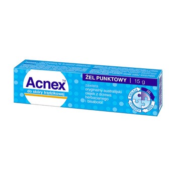 Acnex, żel punktowy, 15 g