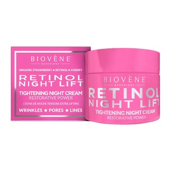 Biovene, Retinol Night Lift, ujędrniający krem na noc, 50 ml