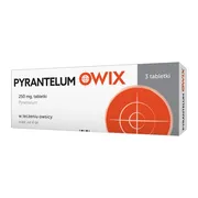 Pyrantelum OWIX, 250 mg, tabletki, 3 szt.
