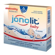 Jonolit Baby, elektrolity, proszek, od 1. dnia życia, 10 saszetek