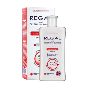 Regal with Selenium Sulfide, szampon przeciwłupieżowy, 200 ml