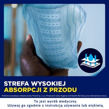 TENA Men Active Fit (Super), wkłady anatomiczne, level 3, 20 szt.