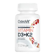 OstroVit Vitamin D3 + K2, tabletki, 90 szt.