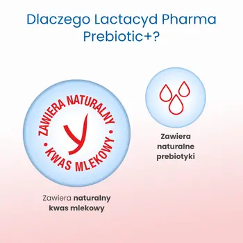 Lactacyd Pharma Prebiotic +, prebiotyczny płyn do higieny intymnej, 250 ml