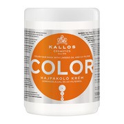 Kallos Kjmn, maska ochronna do włosów farbowanych, Color, 1000 ml