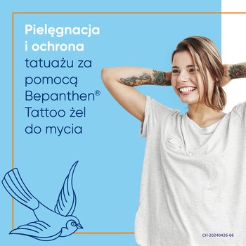 Bepanthen Tattoo, żel do mycia, 200 ml