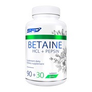 Betaine HCl Pepsin, tabletki, 120 szt. ( 90 szt + 30 szt.)