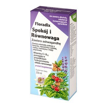 Floradix Spokój i Równowaga, płyn, 250 ml