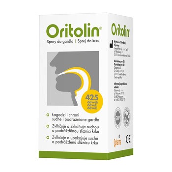 Oritolin, spray do gardła, 30 ml