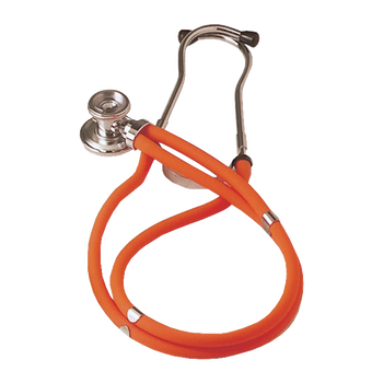 JOTARAP DOUBLE HEAD/TUBE STETHOSCOPE - pomaranczowy Stetoskop internistyczny