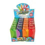 Flic n Lic, Trzask, lizaki, mieszanka smaków owocowych, display, 24 szt.