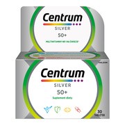 Centrum Silver 50+ witaminy i minerały dla osób po 50 roku życia, tabletki, 30 szt.