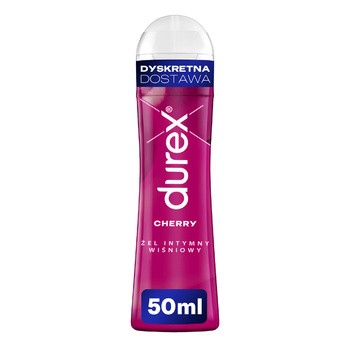 Durex Wiśniowy, żel intymny przyjemnie owocowy, 50 ml