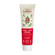 Green Pharmacy, krem do rąk i paznokci, żurawina i arnika, 100 ml
