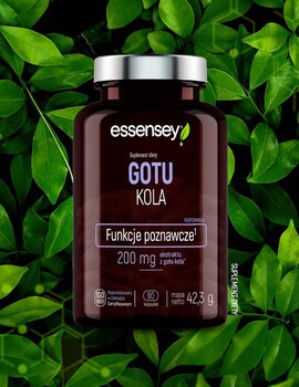 Essensey Gotu Kola, kapsulki, 90 szt.