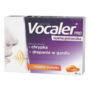 Vocaler PRO, pastylkI do ssania, czarna porzeczka, 30 szt.