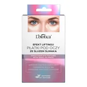 L 'Biotica, odmładzające płatki pod oczy, ze śluzem ślimaka, 3x 2 szt.