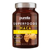 Purella Superfoods, Maca Energia, kapsułki, 60 szt.