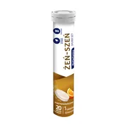 DOZ Product Żeń-szeń Multiwitamina, tabletki musujące, 20 szt.