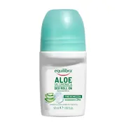 Equilibra, aloesowy dezodorant w kulce z kwasem hialuronowym, 50 ml
