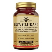 Solgar Beta Glukany, tabletki, 60 szt.
