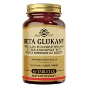Solgar Beta Glukany, tabletki, 60 szt.