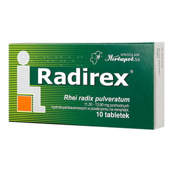 Radirex, tabletki, 10 szt.