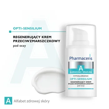 Pharmaceris A Opti-Sensilium, regenerujący przeciwzmarszczkowy krem pod oczy, 15 ml