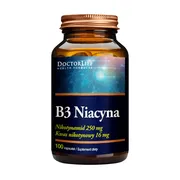 DoctorLife Niacinamide Witamina B3, kapsułki, 100 szt.