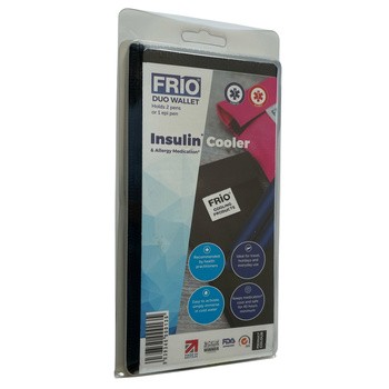 Frio, podwójne etui na 2 peny lub 1 EpiPEN, czarne, 1 szt.