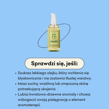 Mydlarnia 4 Szpaki, Leśna Róża, superlekki olejek do ciała, 100 ml