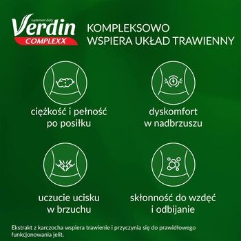 Verdin Complexx, krople, trawienne, 40 ml