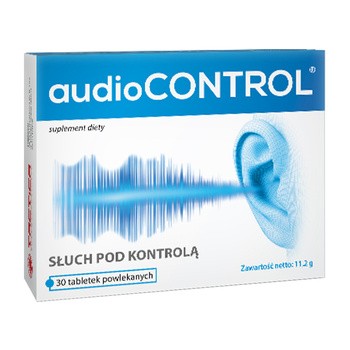Audiocontrol, tabletki powlekane, 30 szt.