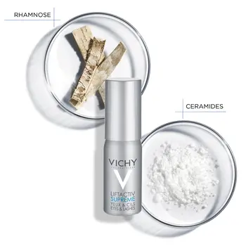 Vichy Liftactiv Supreme Serum 10-oczy i rzęsy, serum do twarzy, 15 ml
