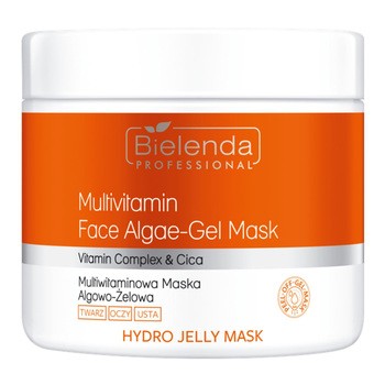 Bielenda Professional Hydro Jelly Mask, multiwitaminowa maska algowo-żelowa, 190 g