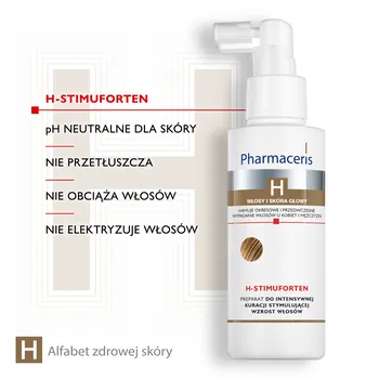 Pharmaceris H-Stimuforten, preparat do intensywnej kuracji stymulującej wzrost włosów, 125 ml