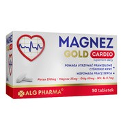 Alg Pahrma Magnez Gold Cardio, tabletki, 50 szt.