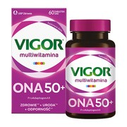 Vigor multiwitamina ONA 50+, tabletki, 60 szt.