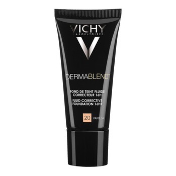 Vichy Dermablend, fluid korygujacy 16 h trwałość, SPF 35, 20 Vanilia, 30 ml