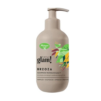 Natur Glam!, szampon do włosów, Brzoza, 300 ml