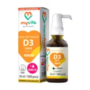 MyVita Witamina D3 Forte, krople, 50 ml